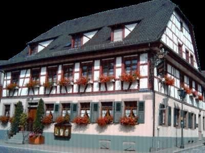 Landhotel Krone Königsbach-Stein Dış mekan fotoğraf