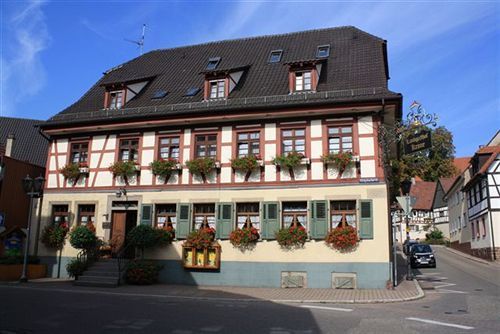 Landhotel Krone Königsbach-Stein Dış mekan fotoğraf
